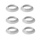 Anéis de Fixação para Cúpula de Lâmpada JNXQWE E12 28 mm Plástico - 6 Unidades Anéis de Fixação para Cúpula de Lâmpada JNXQWE E12 28 mm Plástico - 6 Unidades