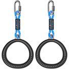 Anéis de ginástica Dolibest Ninja Monkey, pacote com 2 unidades, capacidade de 1000 libras
