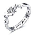 Anéis De Prata Para Mães Com Design Elegante E Luxuoso, Joias De Moda Para Presentes De Aniversário Anéis De Prata Para Mães Com Design Elegante E Luxuoso, Joias De Moda Para Presentes De Aniversário