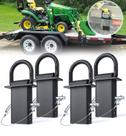 Anéis de Stake Pocket D Aupar Heavy-Duty - 18.000 Libras (Pacote com 4) Anéis de Stake Pocket D Aupar Heavy-Duty - 18.000 Libras (Pacote com 4)