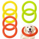 Anéis de Treinamento Flutuantes para Cães Caeuiciw, Kit com 6 Unidades, Resistentes, 18 cm Anéis de Treinamento Flutuantes para Cães Caeuiciw, Kit com 6 Unidades, Resistentes, 18 cm