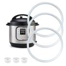 Anéis de vedação de silicone Vipdrive, kit com 3 para Instant Pot 6 Qt
