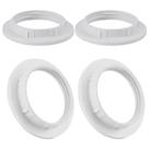 Anéis para Abajur DiCUNO E26 Brancos 39 mm - 4 Unidades