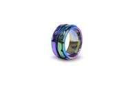 Anéis Row Counter Rings Knitter's Pride Rainbow em aço inoxidável Anéis Row Counter Rings Knitter's Pride Rainbow em aço inoxidável