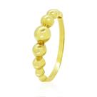 Anel 1/2 Esfera Degradê de Ouro 18K Anel 1/2 Esfera Degradê de Ouro 18K