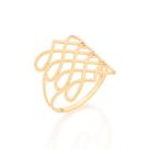 Anel 18k aros entrelaçados 512567 Rommanel