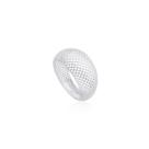 Anel 3D Basico Vazado Feminino Prata 925
