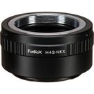 Anel Adaptador Fotodiox FOM42SNYEV2 (Lente rosca M42 V2 em câmera Sony E)