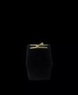 Anel ajustável feminino laço - banhado a ouro 18k