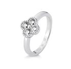 Anel alhambra moissanite 3mm 0.4ct joiade prata luxo möverich tamanho:12