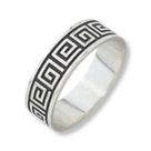 Anel Aliança Aparador Masculino Prata Legitima Tribal Anel Aliança Aparador Masculino Prata Legitima Tribal