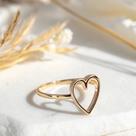 Anel Amor Folheado a Ouro 18k Closet Joias Anel Amor Folheado a Ouro 18k Closet Joias