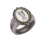 Anel Animewild Doctor Who Weeping Angel Cameo Tamanho 8