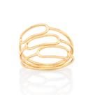 Anel aro triplo oval 18k 513236 Rommanel