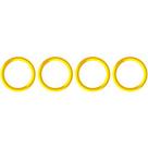 Anel Centralizador Amarelo 71,90mm 58,1mm Elba 147 doblo tempra tipo strada panorama
