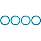 Anel Centralizador Azul Claro 73,00mm 67,1mm H100 hb20 accent hr sonata ix35 azera atos