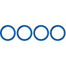 Anel Centralizador Gm Azul Royal 71,90mm Binno rodao Universal Nk-304029