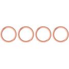 Anel Centralizador Hyundai Hb 20 Rosa 73,00mm X 53,8mm-scorro Hb20 Nk-304147