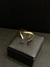 Anel com banho de ouro 18k