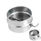 Anel Com Borboleta Registro Para Chaminé Regulador Fumaça Fogão A Lenha Galvanizado 110mm - 4884 Hedlund Anel Com Borboleta Registro Para Chaminé Regulador Fumaça Fogão A Lenha Galvanizado 110mm - 4884 Hedlund