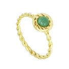 Anel cordas Folheado - Cod 680
