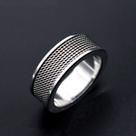 Anel de Aço Steel Silver