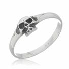 Anel De Caveira Prata 925 Kl Exclusivo 19 Anel De Caveira Prata 925 Kl Exclusivo 19
