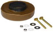 Anel de cera Fluidmaster reforçado com parafusos de cera extra de 3 -4"