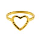 Anel De Coração Feminino Minimalista Anel De Coração Feminino Minimalista