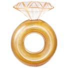 Anel de diamante inflável Pool Float HeySplash para adultos