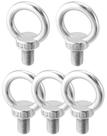 Anel de elevação de ombro Eye Bolt QWORK em aço inoxidável M16 x 20 mm Anel de elevação de ombro Eye Bolt QWORK em aço inoxidável M16 x 20 mm