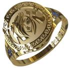 Anel De Formatura De Designer de Moda Em Ouro 18k