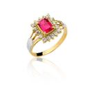 Anel De Formatura Feminino Direito Em Ouro 18k A66