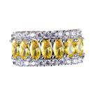 Anel De Noivado Vintage Em Prata Com Cristal Marquise Para Mulheres, Joia Versátil Para Casamento,