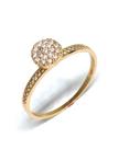 Anel de ouro 18k Chuveiro