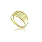 Anel de ouro 18k Faixas Anel de ouro 18k Faixas