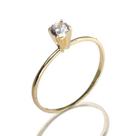 Anel de ouro 18k Solitario