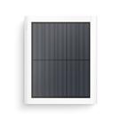 Anel de painel solar de 2ª geração 4W para câmera externa branca