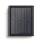 Anel de painel solar de 2ª geração 4W para câmera externa preta