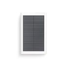 Anel de painel solar pequeno de 1,9 W, suporte ajustável USB-C, 17,5 x 11 cm