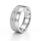 Anel De Prata Namorados 8mm Tradicional Friso Casal Aliança Anel De Prata Namorados 8mm Tradicional Friso Casal Aliança