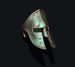 Anel de Prata - Spartan Helmet - Em Prata 925 maciça - Celtic Joias Masculinas