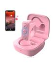 Anel de rolagem remoto para TikTok, Bluetooth Page Turner para iPad iPhone, controle remoto de rolagem para TIK Tok, controle remoto com obturador de câmera para iOS, Android - rosa