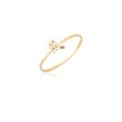 Anel De Signo Escorpião Zodíaco Ouro Puro 18k As524