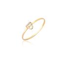 Anel De Signo Libra Zodíaco Ouro Puro 18k As524