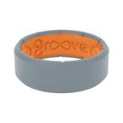 Anel de silicone Groove Life Edge Storm cinza/laranja tamanho 12 homens