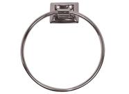 Anel de toalha Decko 4025601 Cromo Prateado Metal 17 cm