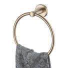 Anel de toalha JQK TR130-CB Champagne Bronze Aço Inoxidável