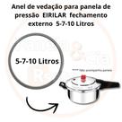 Anel de vedação para panela de pressão EIRILAR 5 - 7 -10 Litros - não acompanha panela