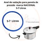 Anel de vedação para panela de pressão marca NACIONAL 5-7 Litros